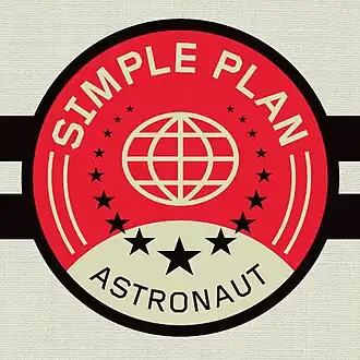 Обложка сингла Simple Plan «Astronaut» (2011)