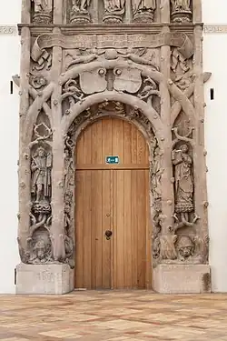 «Лиственный портал». Замок в Хемнице. 1525