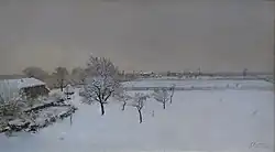 Рондо. Снежный день. 1889, Музей Гренобля