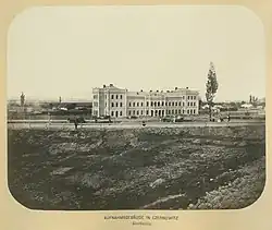 Старый Черновицкий вокзал (1866-1906 гг.)