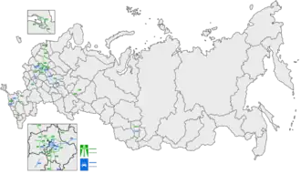 Автомагистрали в России