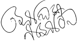 Изображение автографа