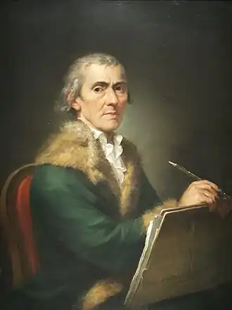 Автопортрет. 1803. Холст, масло. Пинакотека Брера, Милан