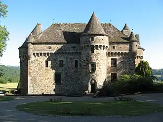 Вид замка с северной стороны