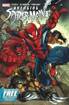Один из вариантов обложки выпуска  Avenging Spider-Man #1