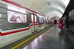 Состав Еж3М на посадочной платформе