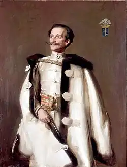 Граф Роман Потоцкий, автор портрета — Теодор Аксентович, 1900 год