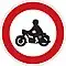 Zákaz vjezdu motocyklů