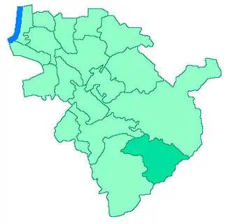 Зелёновское сельское поселение на карте