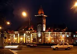 Иллюминация на станции