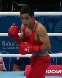 Выступление на I Европейских играх в Баку