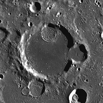 Снимок зонда Lunar Reconnaissance Orbiter