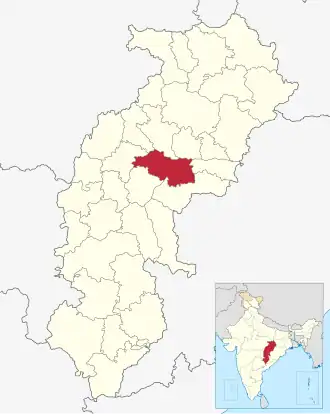 Балодабазар на карте