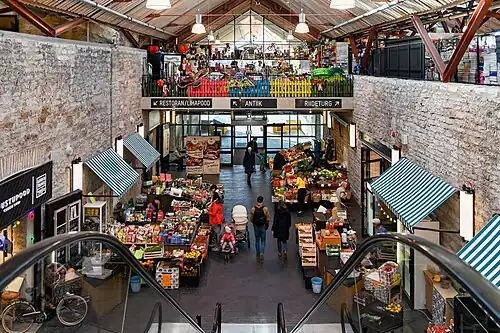 Рынок Балтийского вокзала, 2019 год