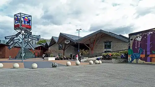 Западный вход на Рынок Балтийского вокзала, 2021 год