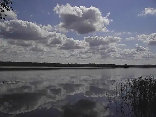 Озеро Балуошас — одно из 126 озёр литовского Озёрного края