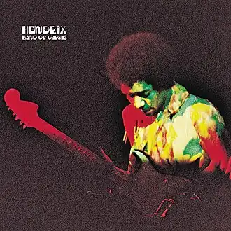 Обложка альбома Джими Хендрикса «Band of Gypsys» (1970)