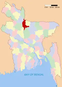 Джамалпур на карте