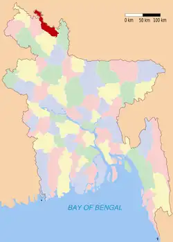 Лалмонирхат на карте