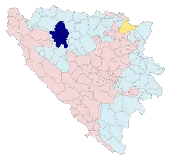 Община Баня-Лука (Град Баня-Лука) на карте