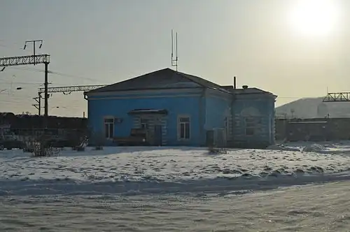 Вокзал станции Каменка