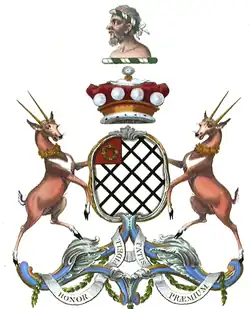 Герб баронов Бостон