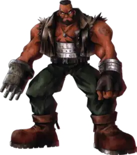 Концепт-арт Баррета для игрыFinal Fantasy VII.Художник — Тэцуя Номура