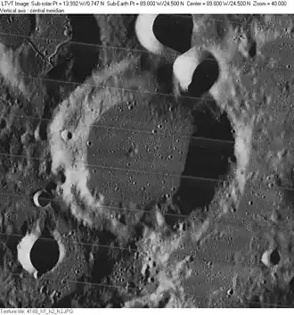 Снимок зонда Лунар Орбитер - IV.