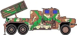 Bateleur Multiple Rocket Launcher