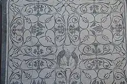 Одна из мозаик, представленная музее Терм Диоклетиана