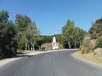 Памятник на месте сражения при Агорелице