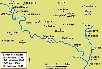 Район сражения