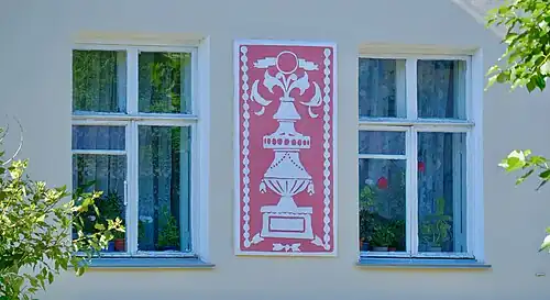 Декор на южном фасаде