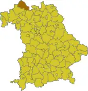 Рён-Грабфельд на карте