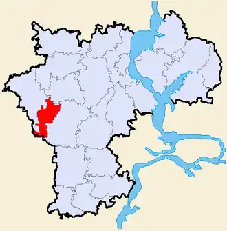 Базарносызганский район на карте