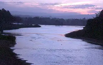 Лагуна Мэнли в сумерках