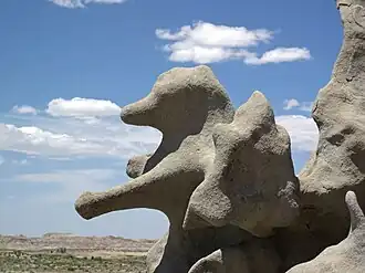 «Медведь»: вид крупным планом. Фэнтези-каньон, штат Юта