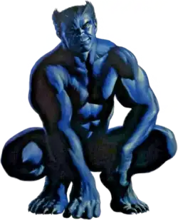 Зверь на варианте обложки комикса X-Force vol. 6 #13 (Октябрь 2020)Художник — Алекс Росс.