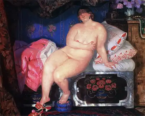 «Красавица» 1921 года(Государственная Третьяковская галерея)