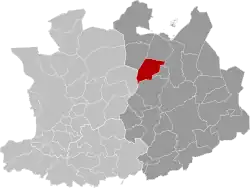 Расположение муниципалитета на карте провинции