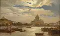«Вид Санкт-Петербурга в сумерки», (1911) — частное собрание