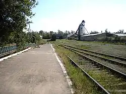 Станция Беково. Перрон. 2012 год