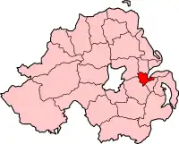 Белфаст на карте