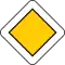 Voorrangsweg/Indication de caractère prioritaire