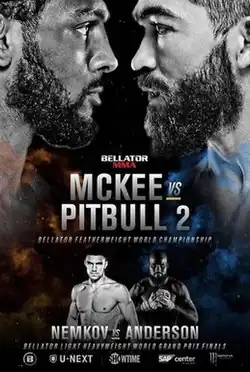Постер Bellator 277: МакКи - Питбуль 2