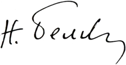 Изображение автографа