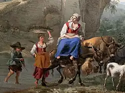 Пастухи у Форда. Около 1645. Холст, масло. Музей изобразительных искусств, Зугло, Венгрия