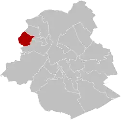 Расположение муниципалитета на карте провинции