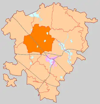 Березайское сельское поселение на карте