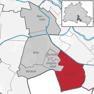 Расположение района в округеНойкёльн